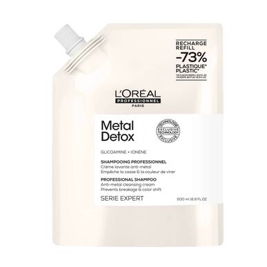 L'Oréal Professionnel Metal Detox Serie Expert šampūno papildymas dažytiems plaukams 500 ml