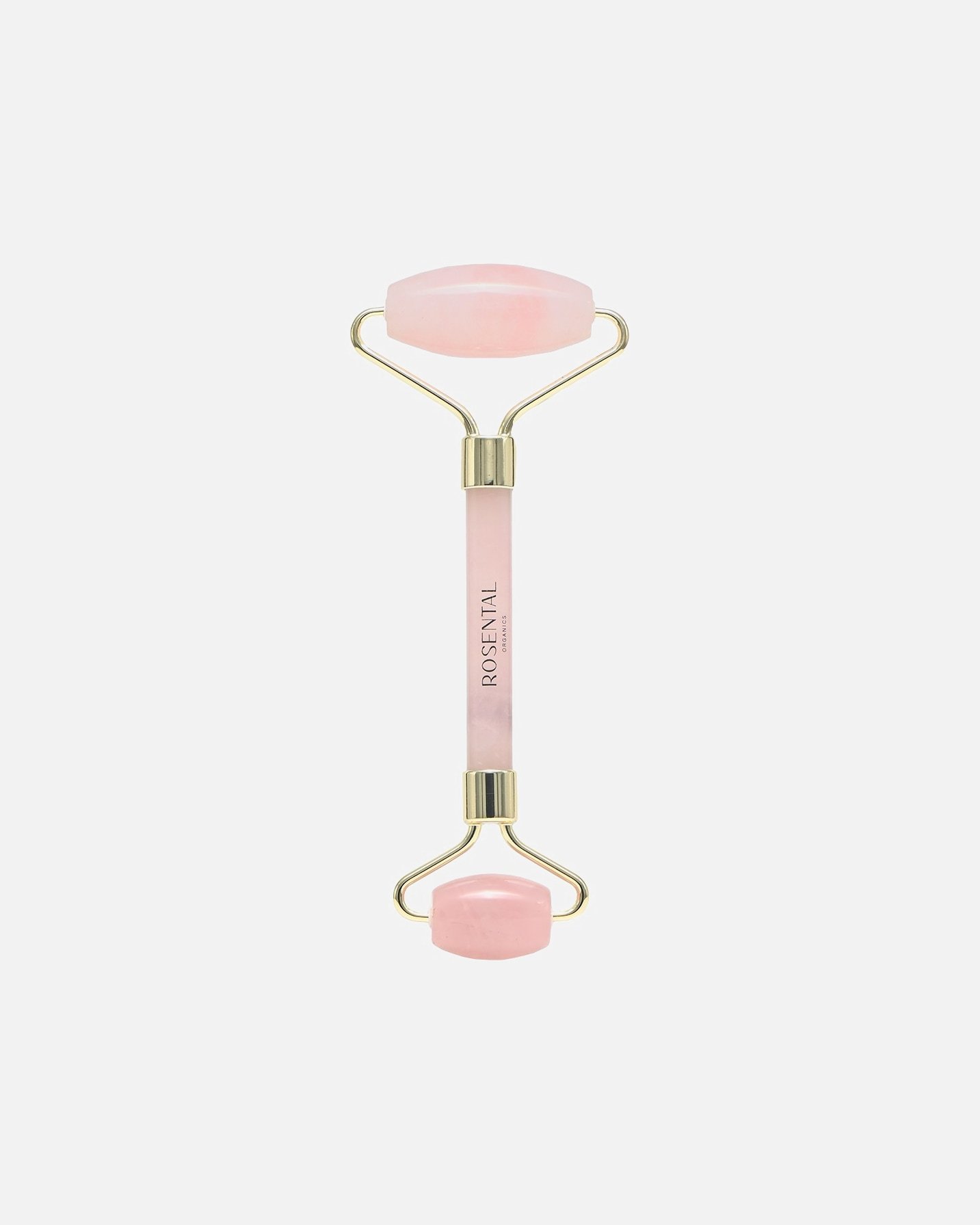 Masážny prístroj na tvár Rosental Organics Jade Roller Ružový kremeň valček – 1 kus