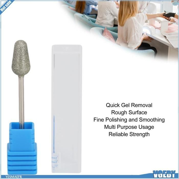 Ashata Nail Drill Bits Nail Drill Bits Tapered Barrel Nail Grinding Head Polishing Bits Tungsten M OBF beaute manicure