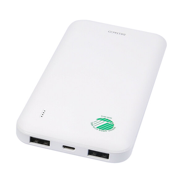 Powerbank PB-S1000 met 10.000 mAh en 2x USB-A
