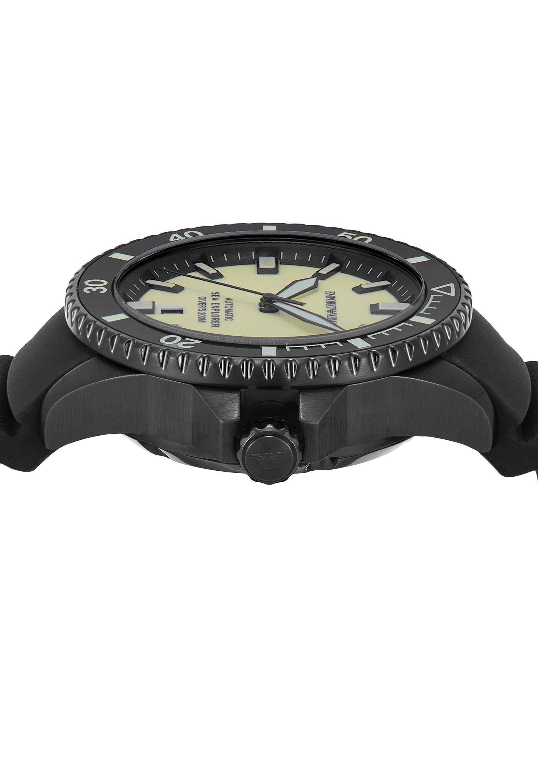 Emporio Armani SEA EXPLORER - Uhr - schwarz