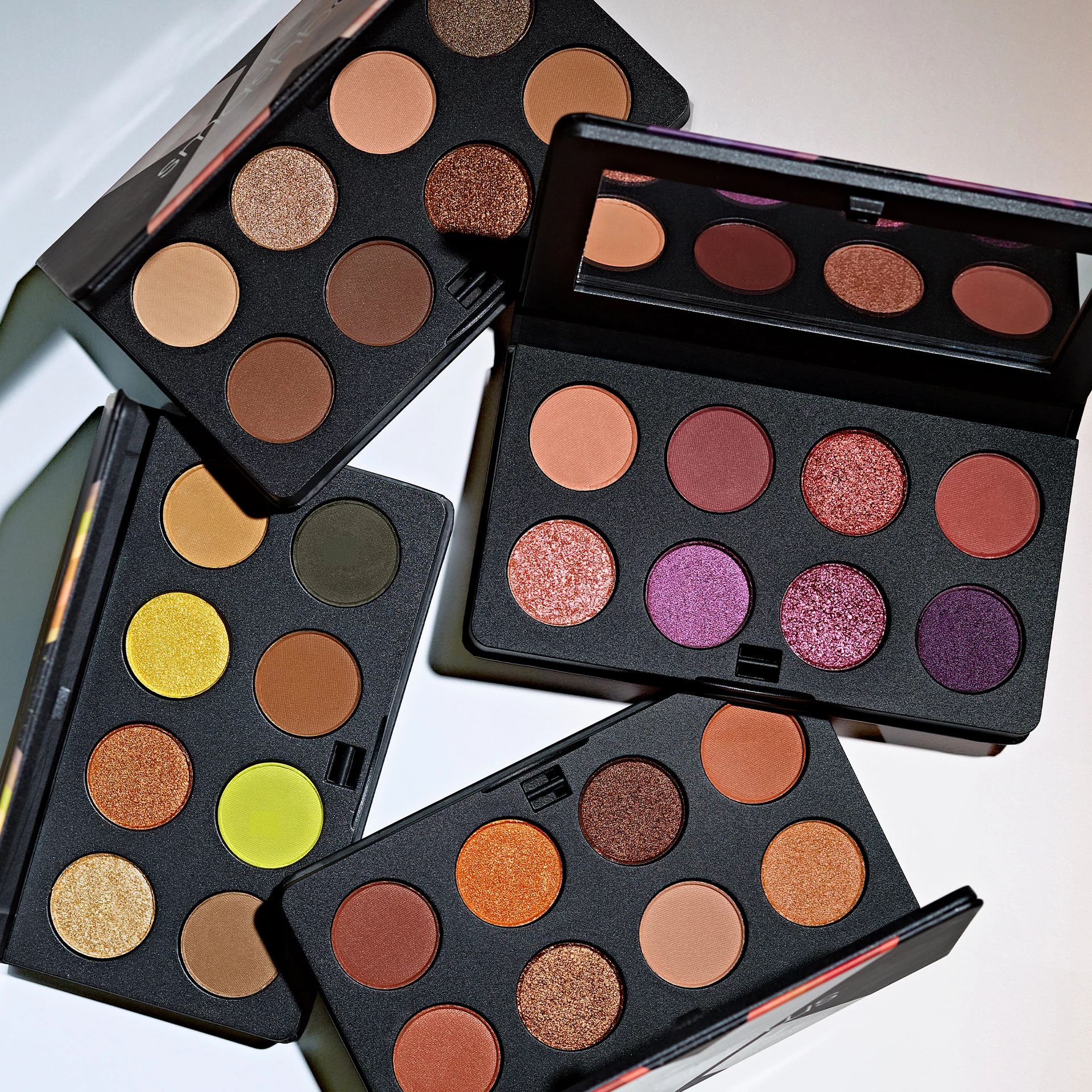 Paletă de farduri de pleoape Always On Moodboard Cozy Vibes - Smashbox