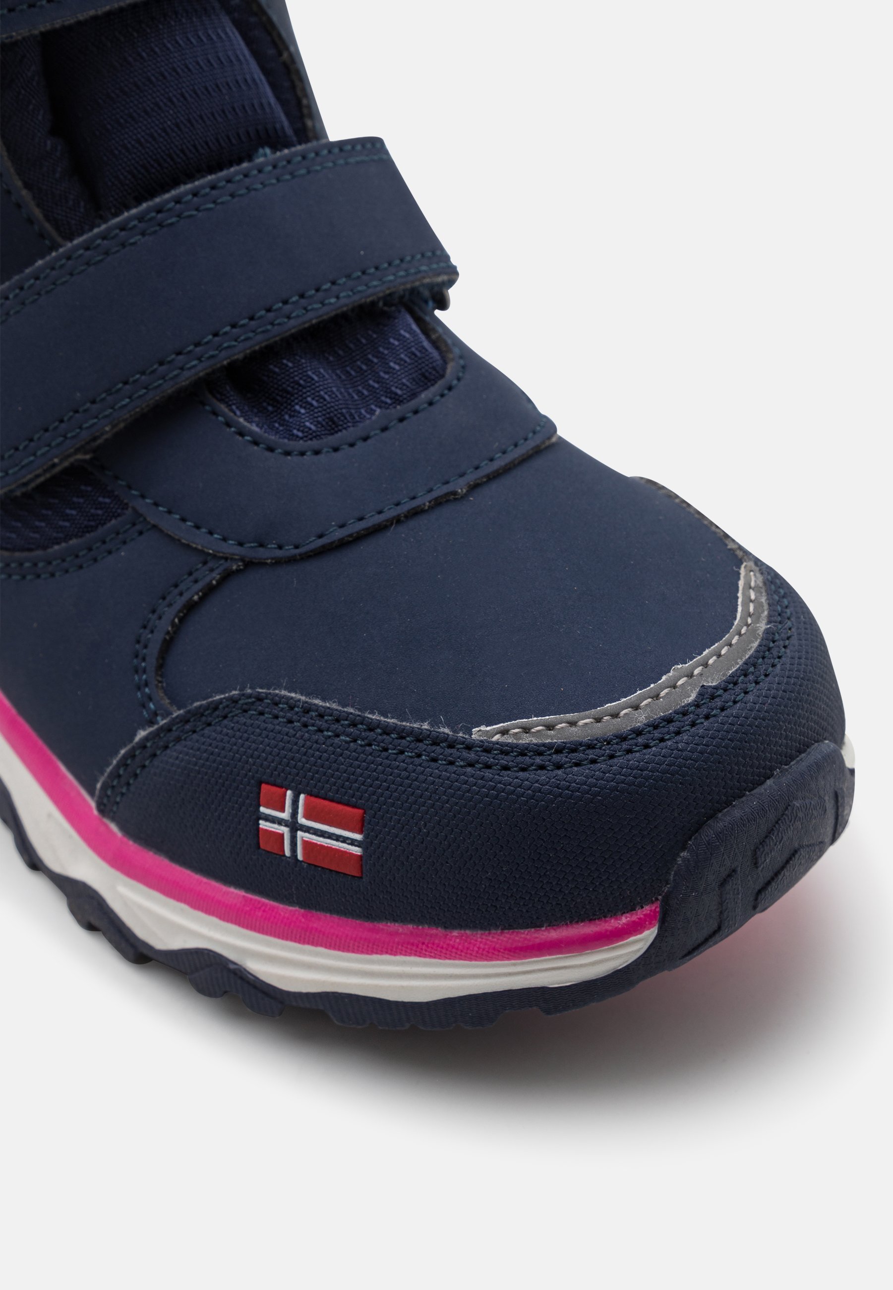 TROLLKIDS HAFJELL UNISEX - Bottes de neige - black/pink
