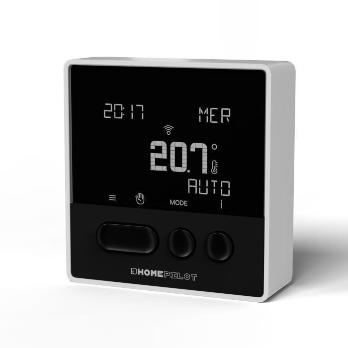 Termostato inteligente clássico com receptor - HOME PILOT - Aquecimento inteligente - Programação | Economia de energia