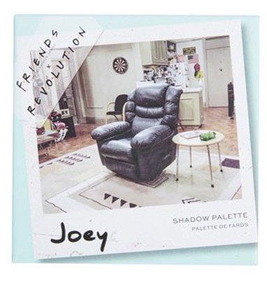 Paleta očných tieňov Friends X Revolution Joey Palety očných tieňov a líčenie
