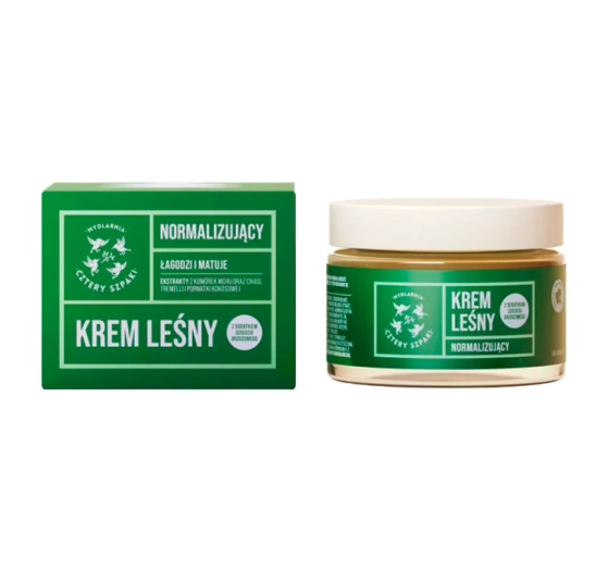 Mydlarnia Cztery Szpaki normalizujący krem leśny 50 ml