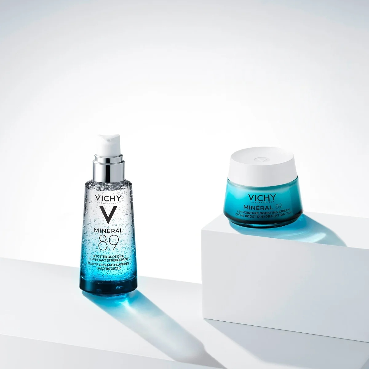 VICHY Vichy Mineral 89 Booster 75 ml Crème fortifiante et repulpante à l'acide hyaluronique