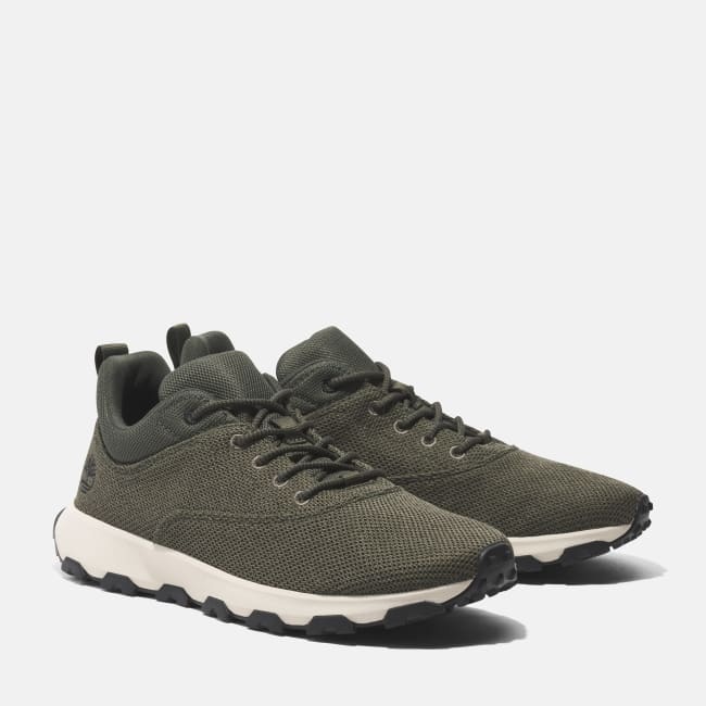 Sneaker Winsor Park da Uomo in verde scuro
