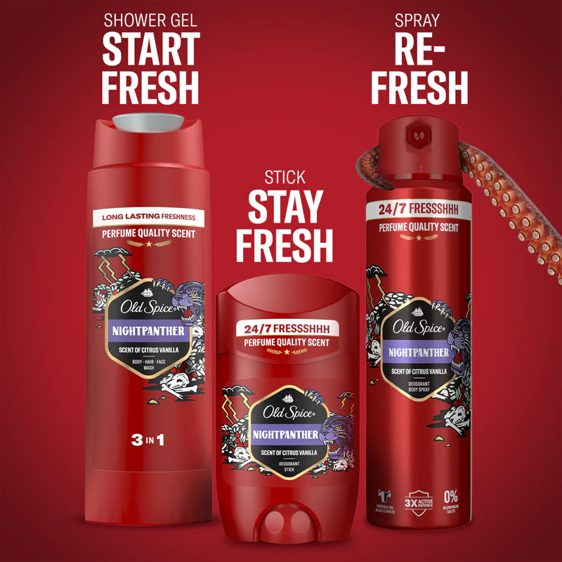 Darčeková sada Old Spice Nightpanther Gamebox pre mužov