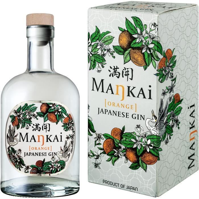 Mankaï - Orange - Gin - 70 cl - 43,0% Vol.