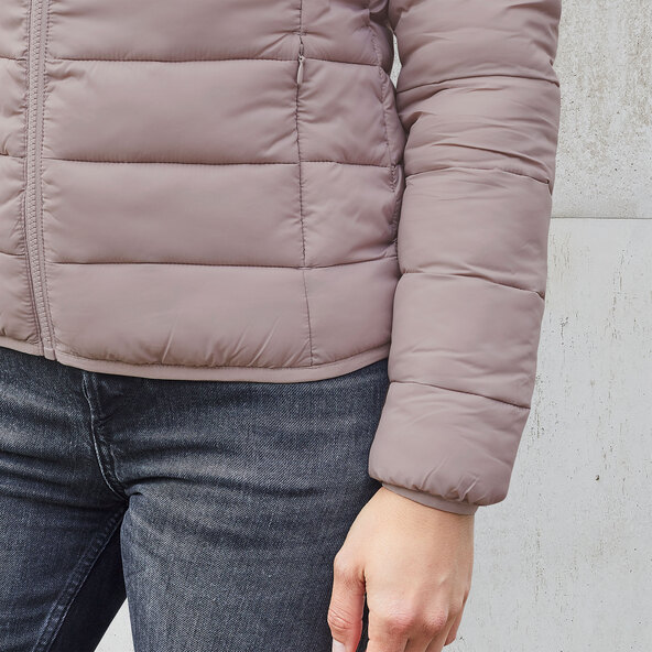 Lightweight quilted jacket, brown