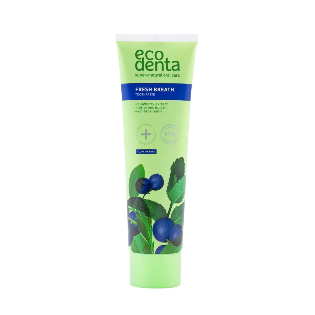 Ecodenta Fresh Breath Blueberry - Pasta do zębów 100 ml