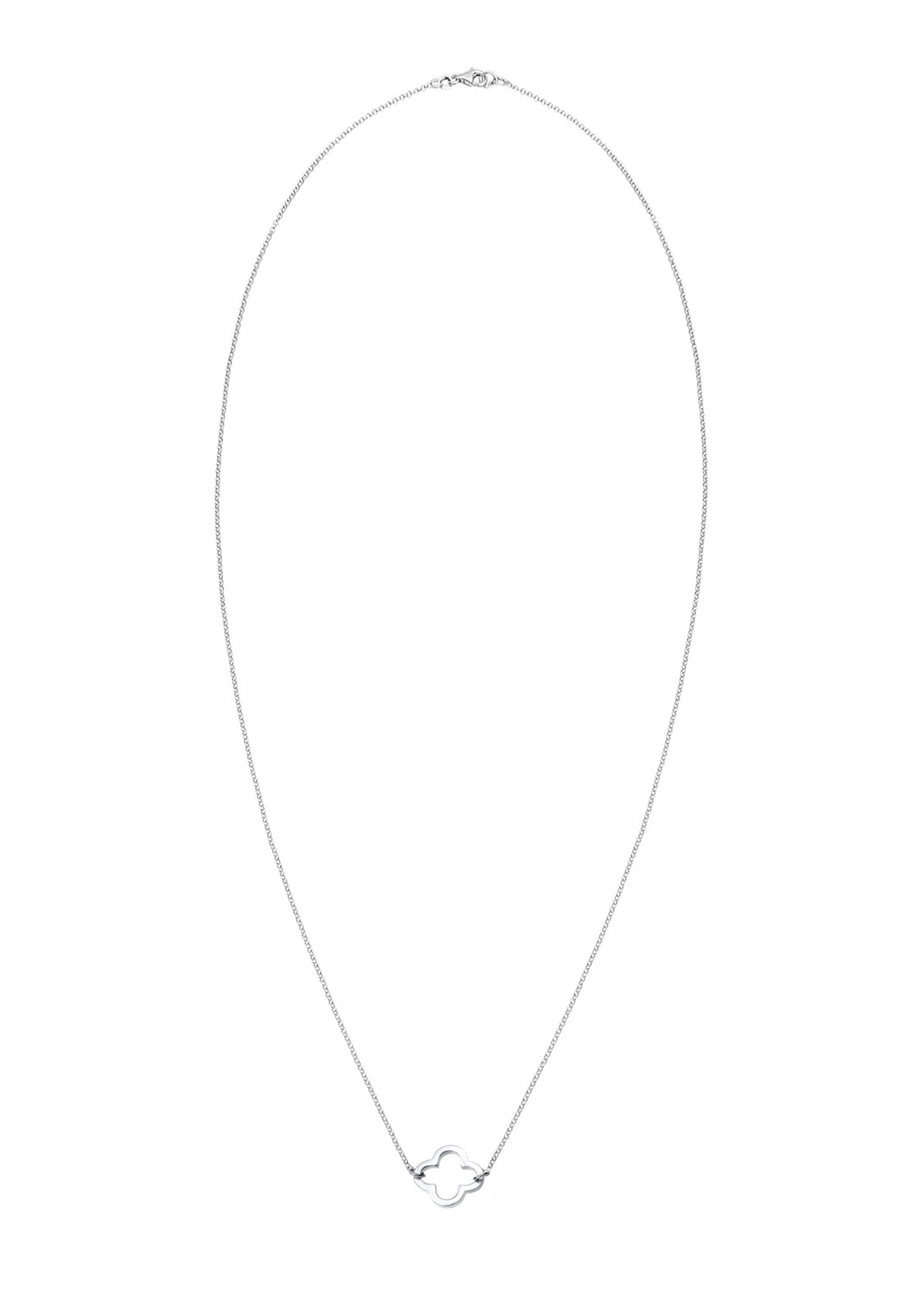 Elli Femmes Trèfle Filigrane Porte-bonheur en Argent Sterling 925