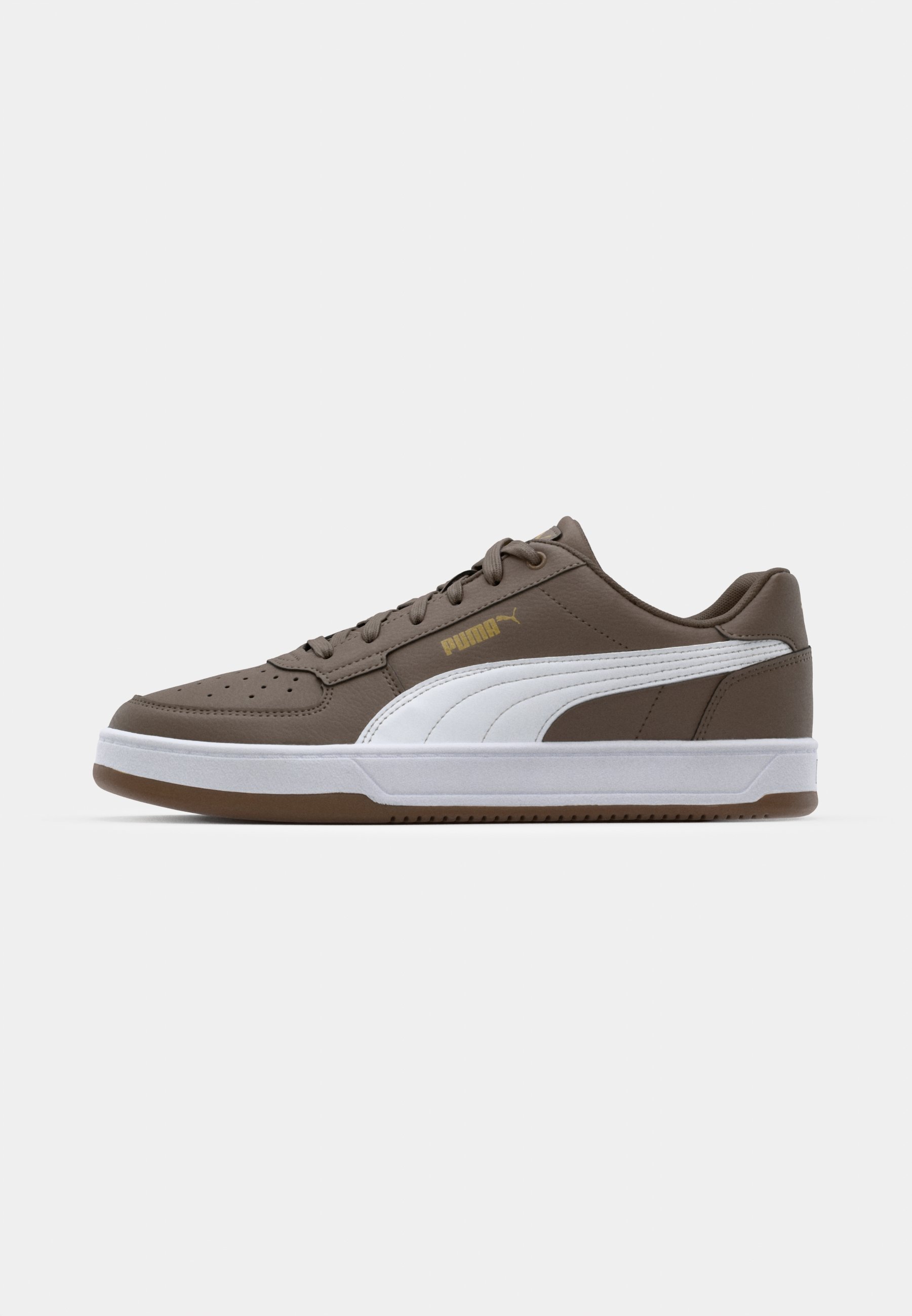 Puma CAVEN UNISEX - Sneakers - plat brons/wit/goud