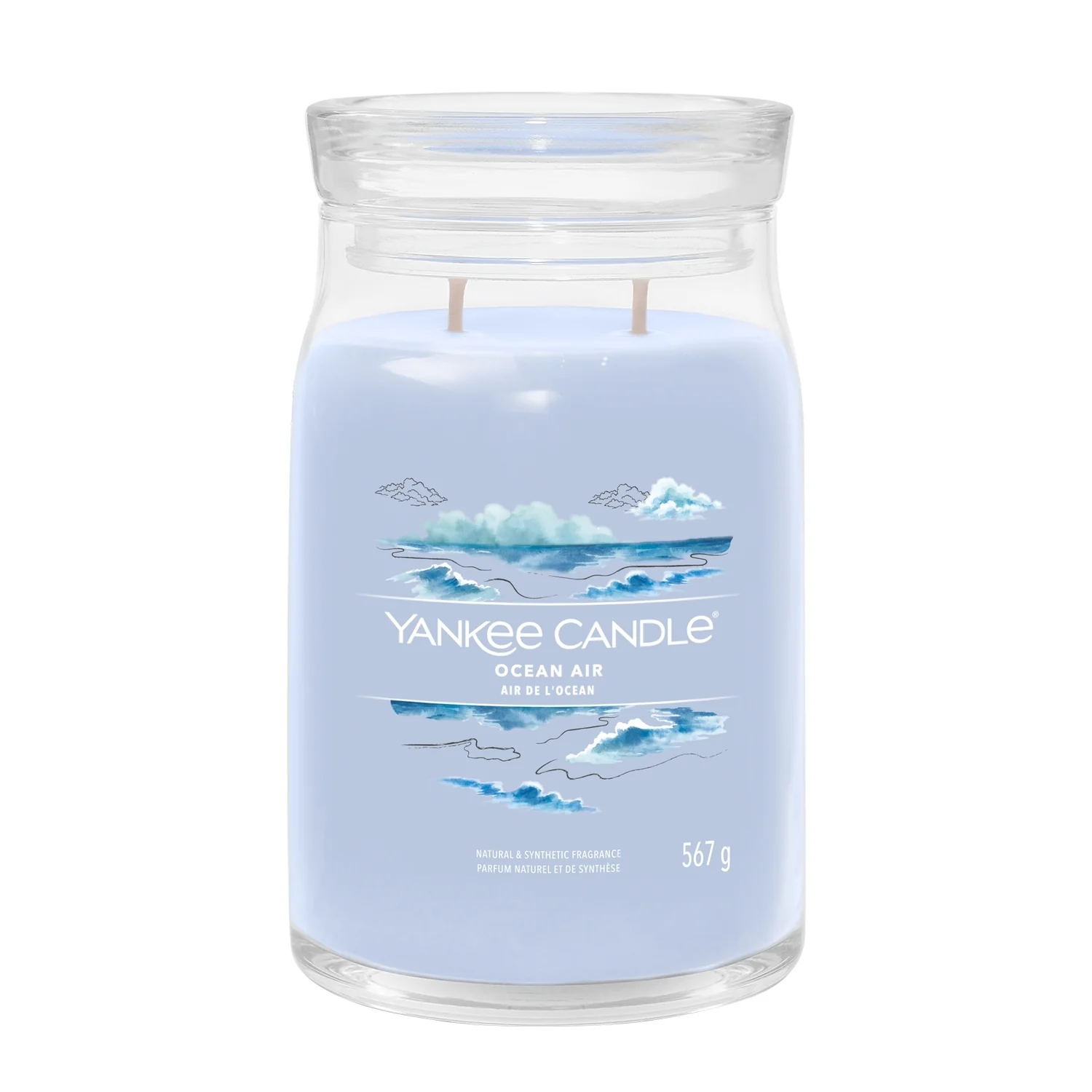 Signature Jar Candles Ocean Air - Candela Profumata