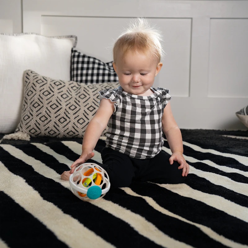 Edukacinis žaislas „Baby Einstein Oball Grip & Spin™“