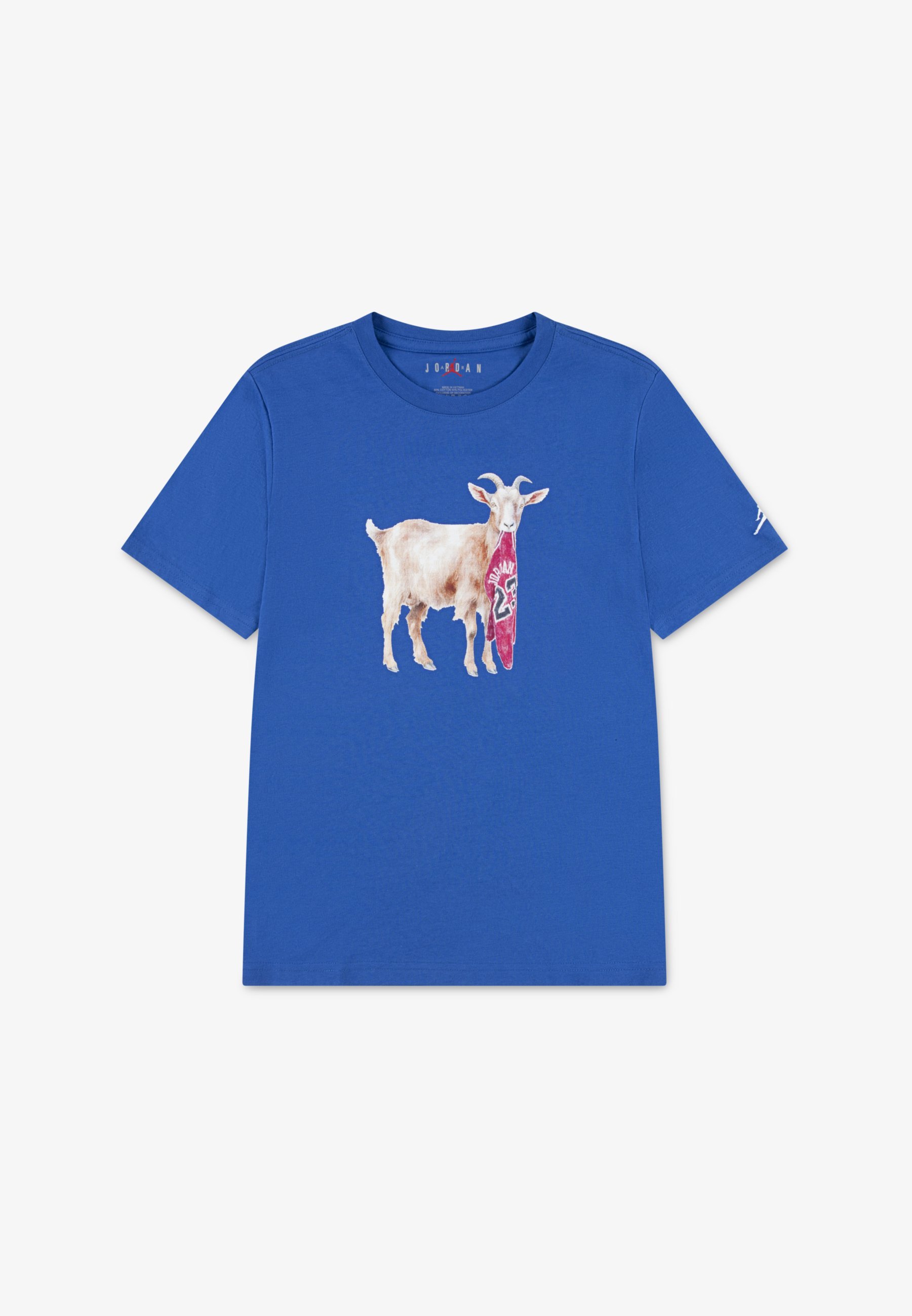 Jordan GOAT CREW - T-shirt imprimé - bleu chiné
