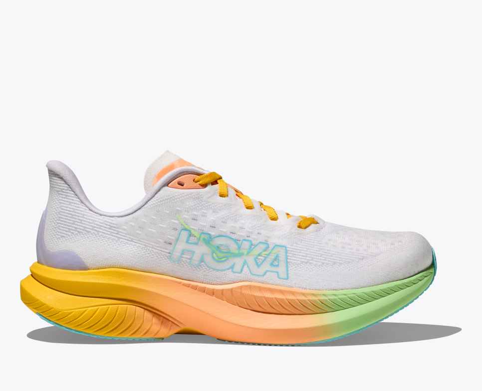 HOKA Mach 6 Frost / Starlight Glow