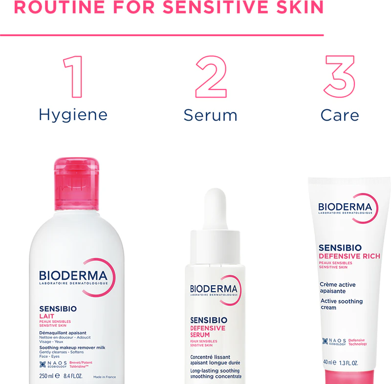 Bioderma Sensibio Lait čisticí mléko pro citlivou pleť