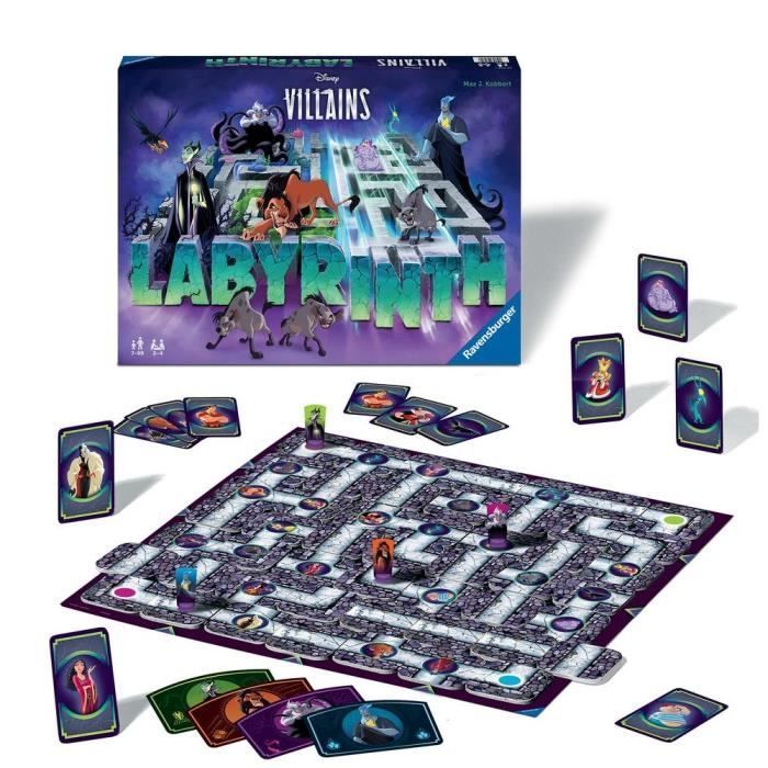 Ravensburger - Labirinto dos Vilões da Disney