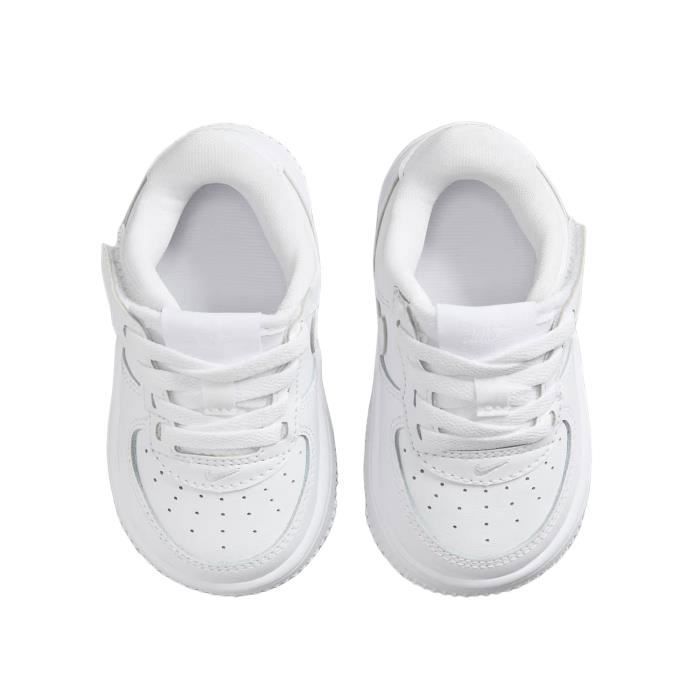 Zapatillas Nike Force 1 Low EasyOn (TD) para bebés y niños pequeños, color blanco IH4491-101
