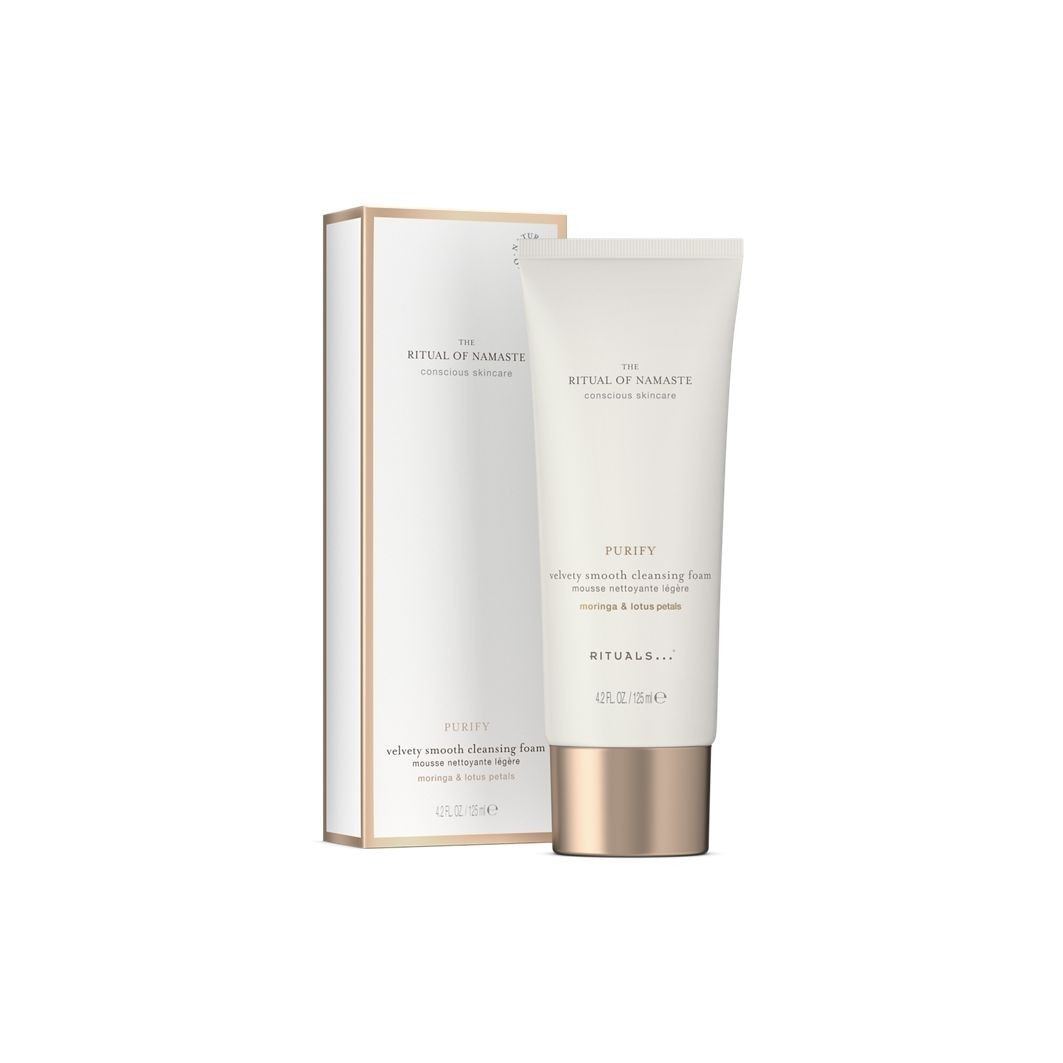 Ритуалс Гесицхтсреинигунгссцхаум „Тхе Ритуал оф Намасте“ – Самтиг-веицх – 125 мл