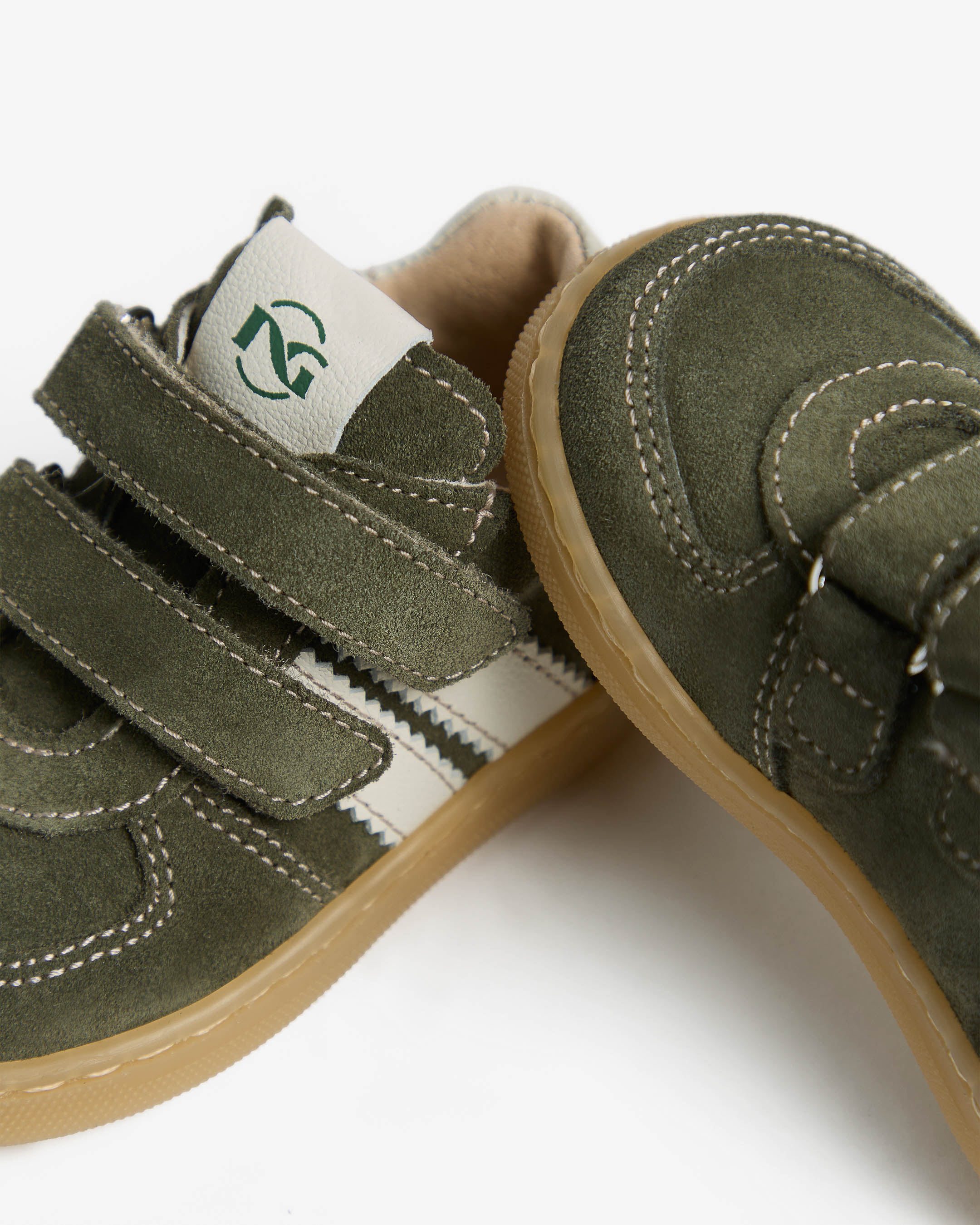  Junior-Sneaker aus Wildleder und Leder für Kinder