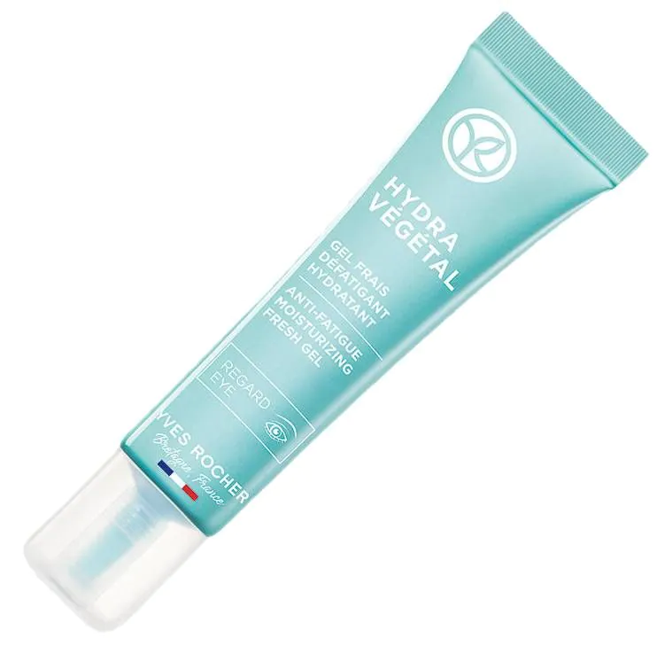 Yves Rocher Hydra Vegetal Nawilżająco-rozświetlający żel pod oczy