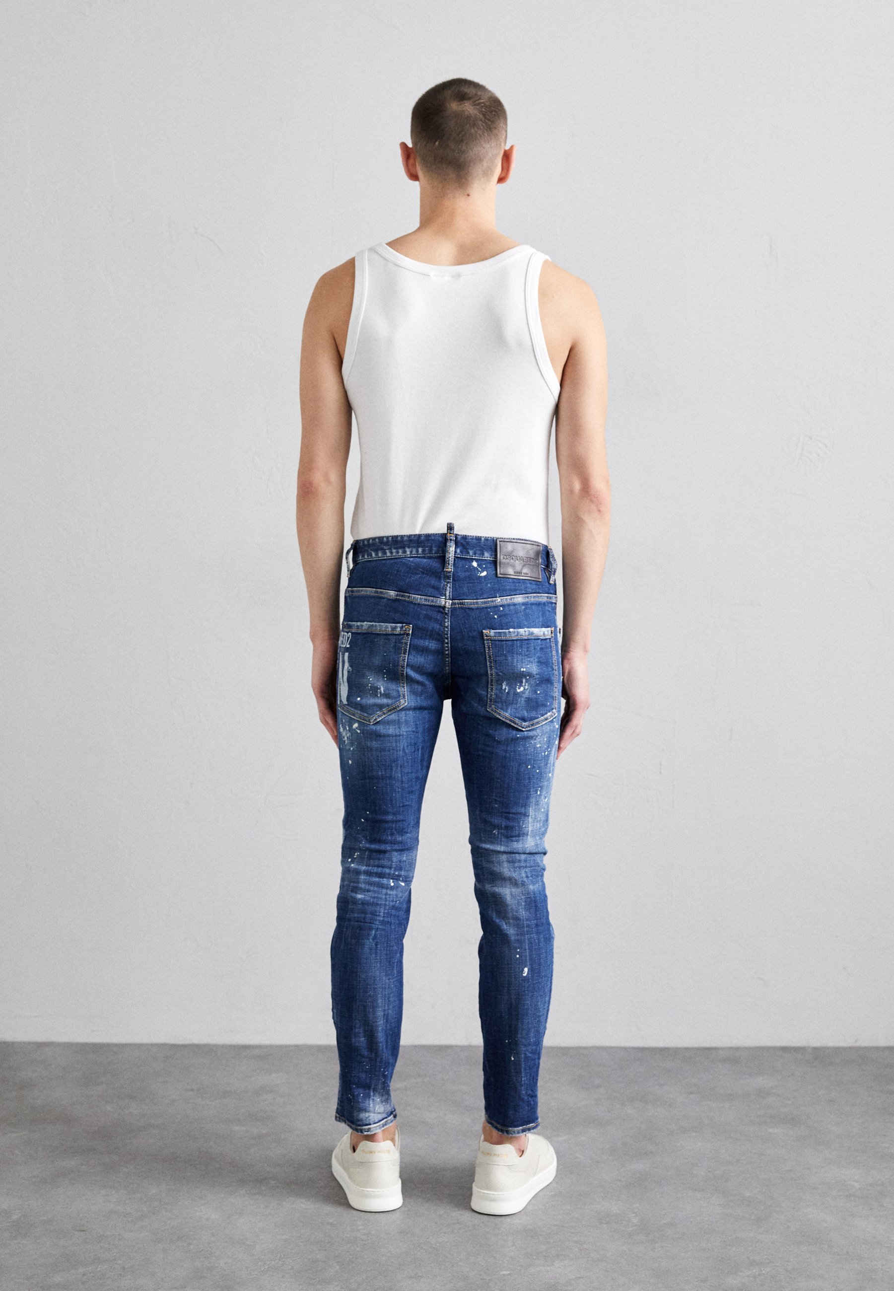 DSQUARED2 ICON 5 POCKETS - Jean slim - Denim bleu