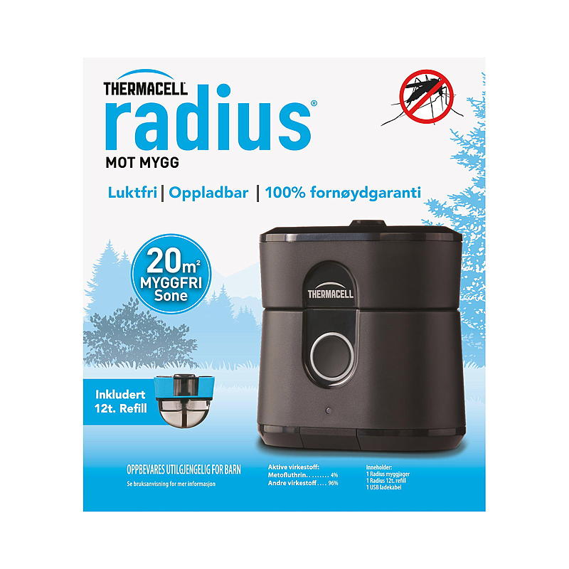 Thermacell Mückenschutzmittel-Nachfüllpackung für 40 Stunden, Radius Thermacell