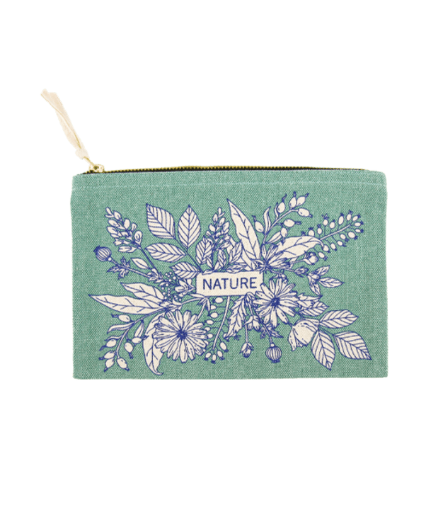 Trousse coton BIO nature bohème