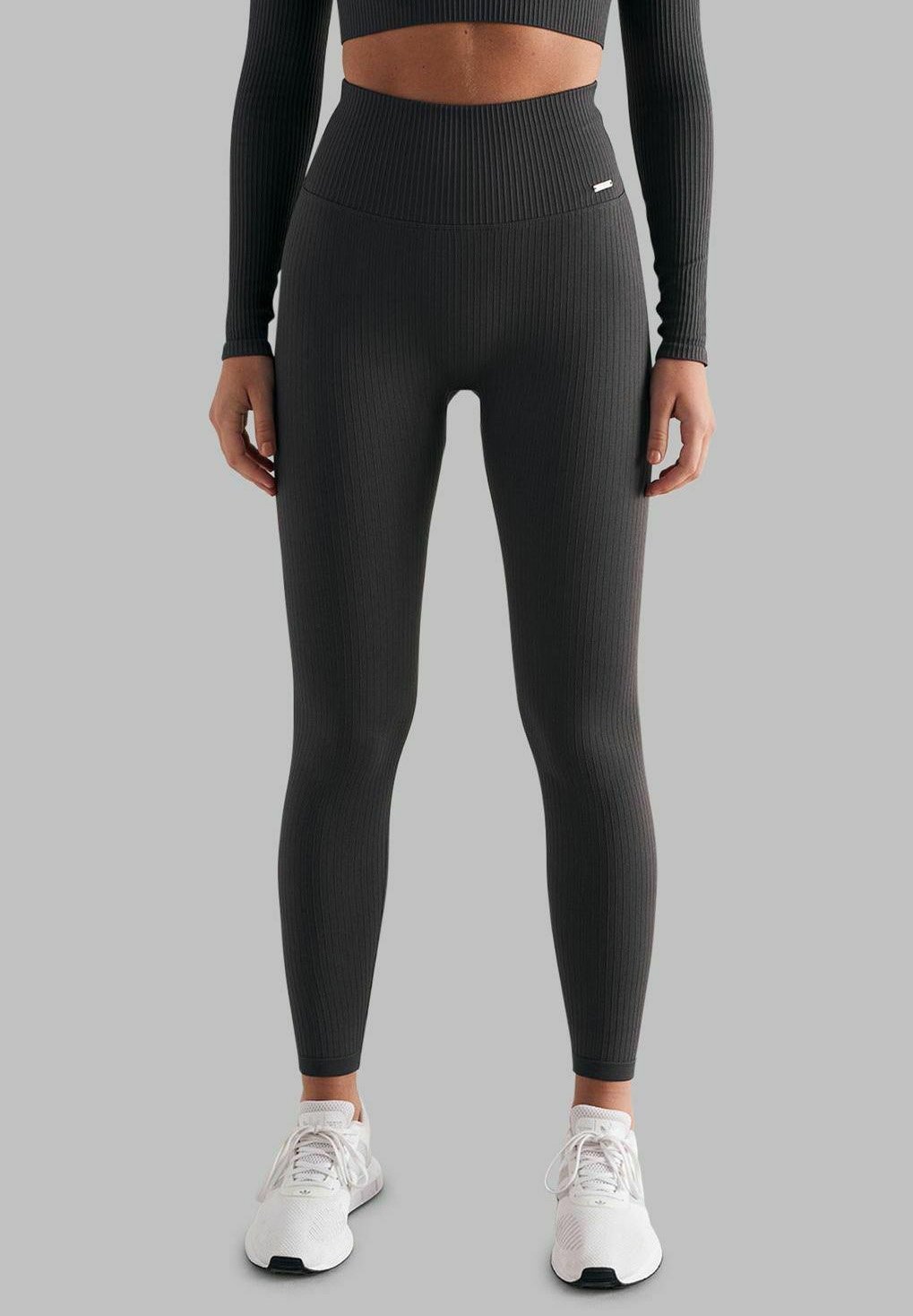 aim’n® RIBBED SEAMLESS - Leggings - shadow grey
