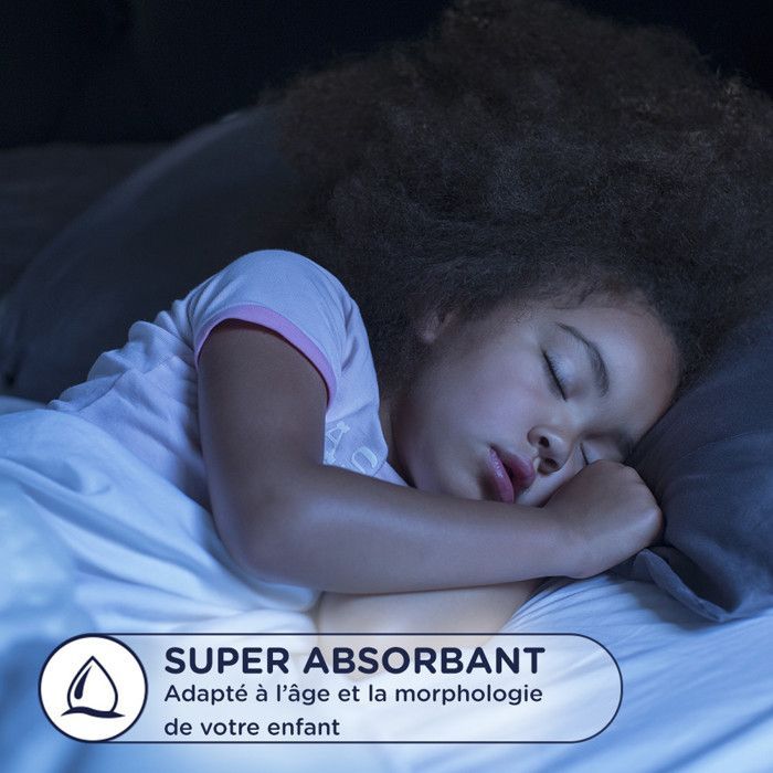 Pannolini DryNites per la notte per bambine dai 4 ai 7 anni, da 17 a 30 kg (confezione da 4x16)