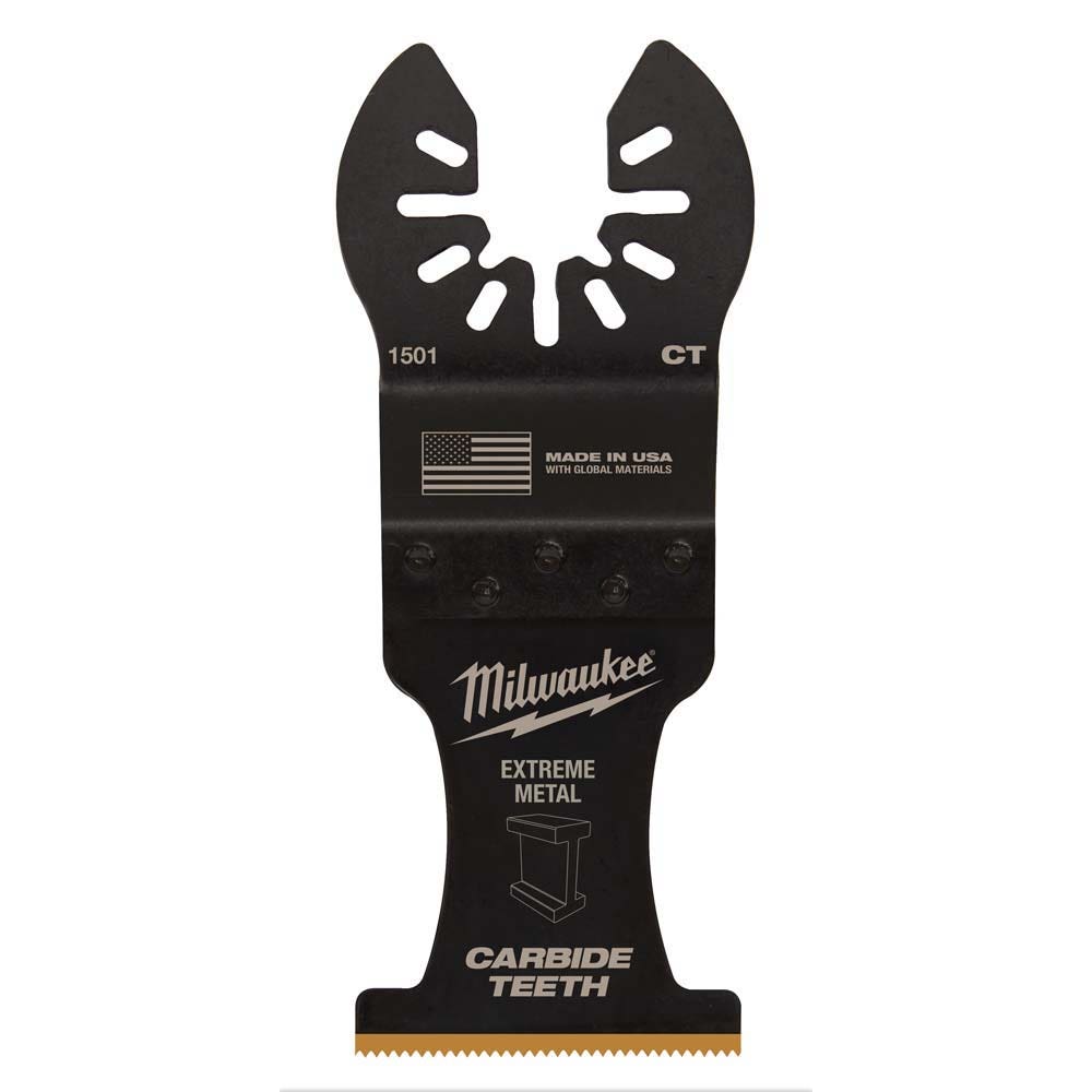 MILWAUKEE 35 mm-es OPEN-LOK Extreme Metal titánnal erősített keményfém fogú fűrészlap 49251501