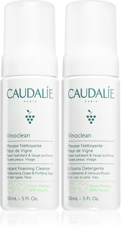Kit de Limpeza Profunda Caudalie Vinoclean