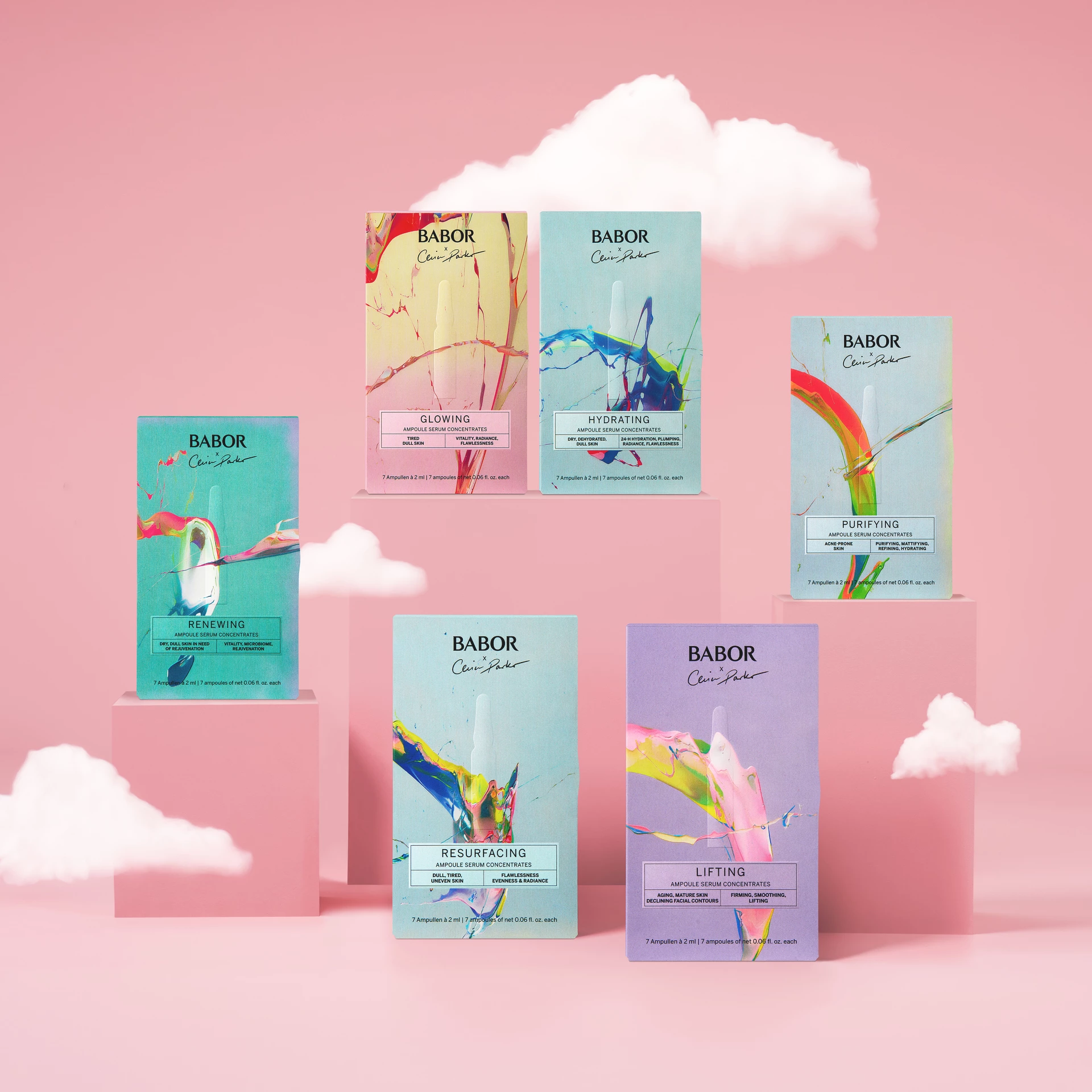 Svijetleća ampula ograničeno izdanje 7 x 2 ml - BABOR