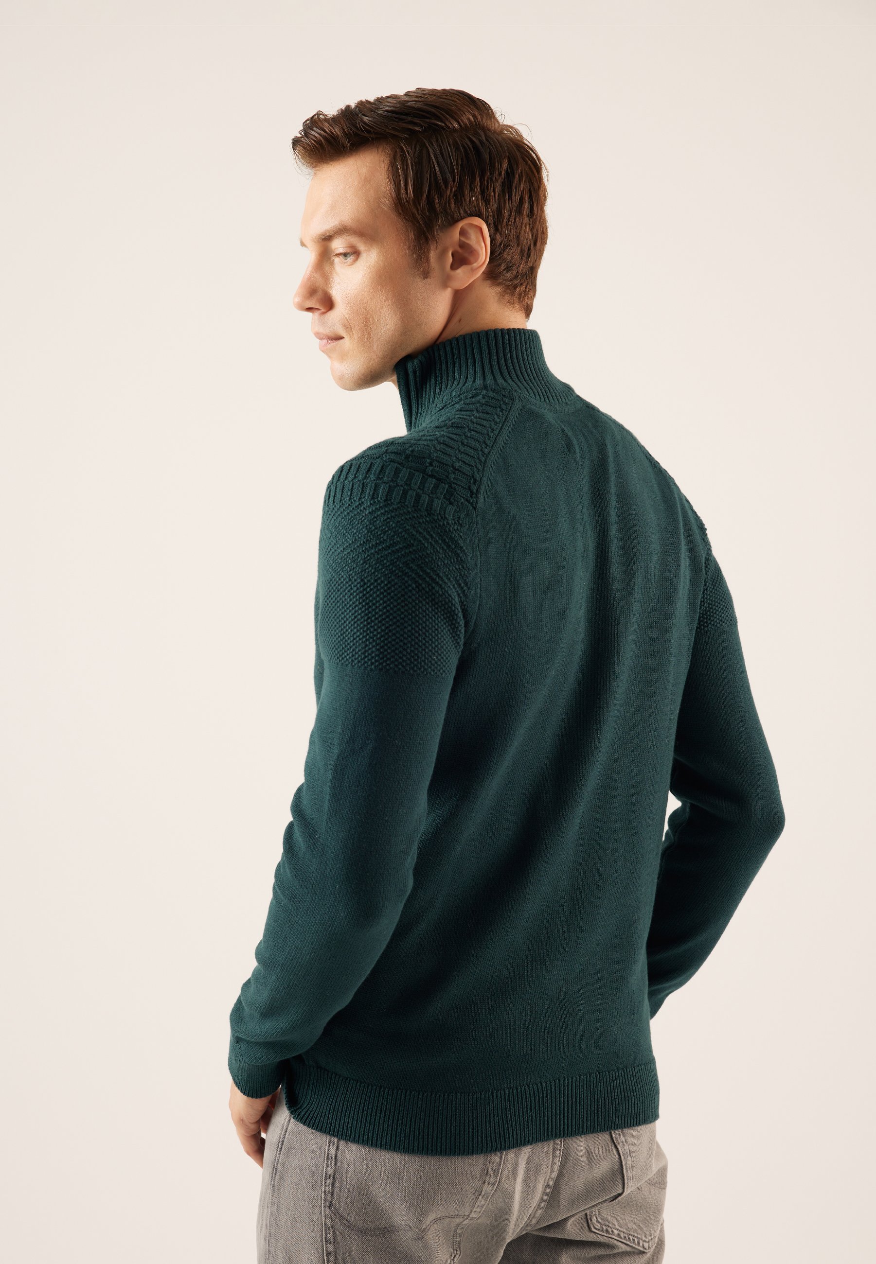 Maglione Pier One - verde scuro