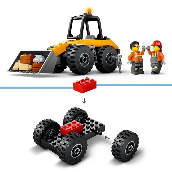 LEGO City 60450 Žuti utovarivač na kotačima
