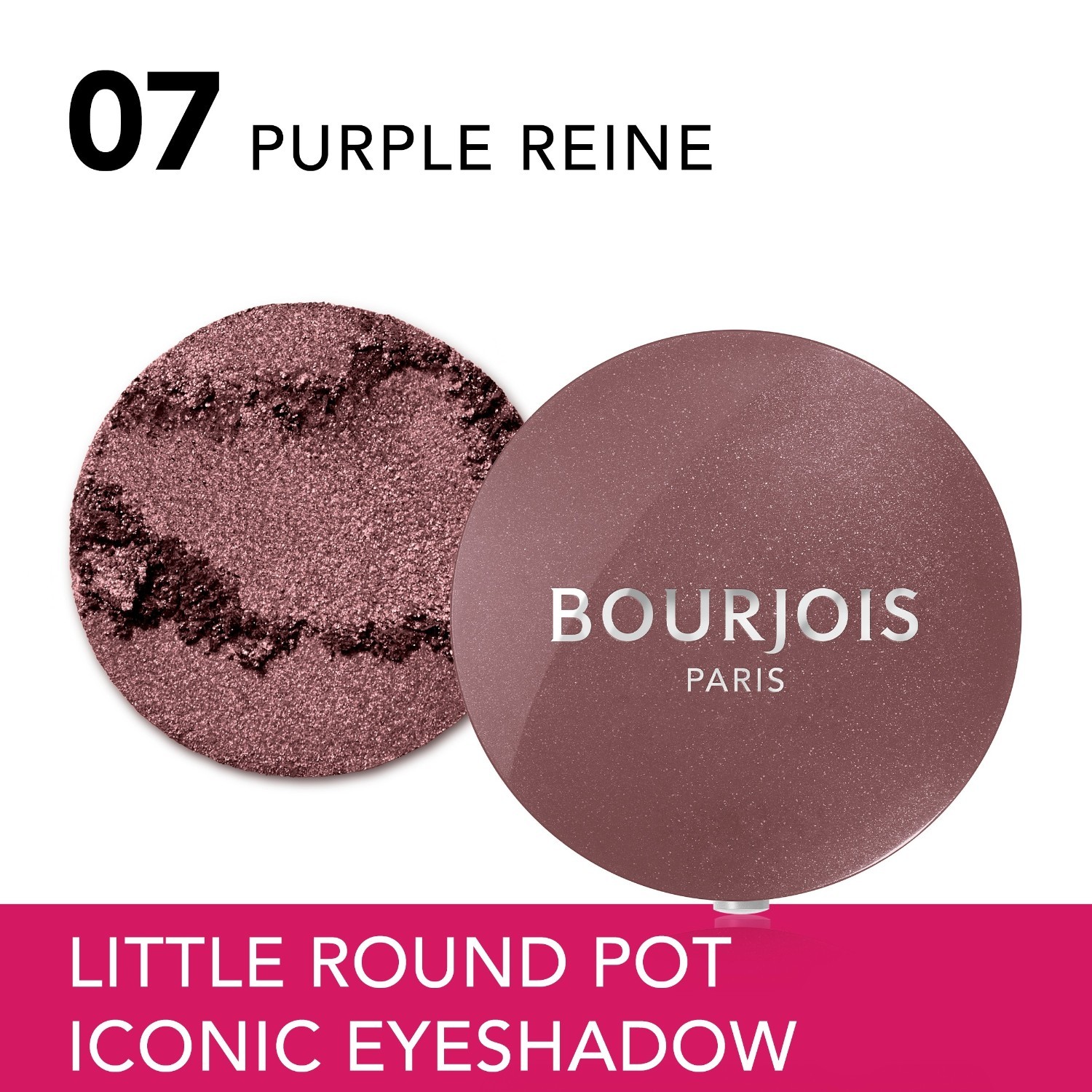 Bourjois sjenilo za oči, mala okrugla posuda, 2 u 1 sjenilo za oči – 1,2 g