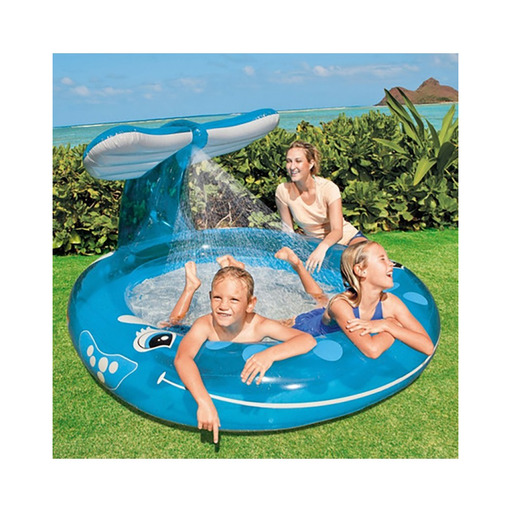 Intex Inflatable Children's Swimming Pool with Whale Sprayer