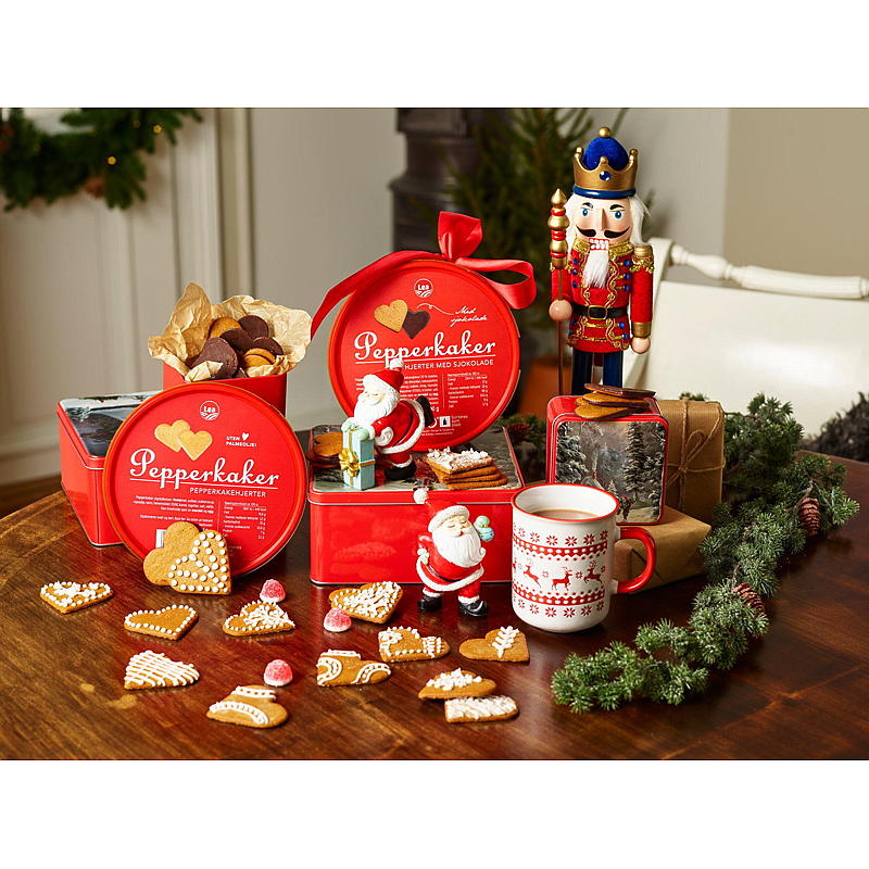 Cuisine julekakeboks 19,5x19,5x8,5 cm