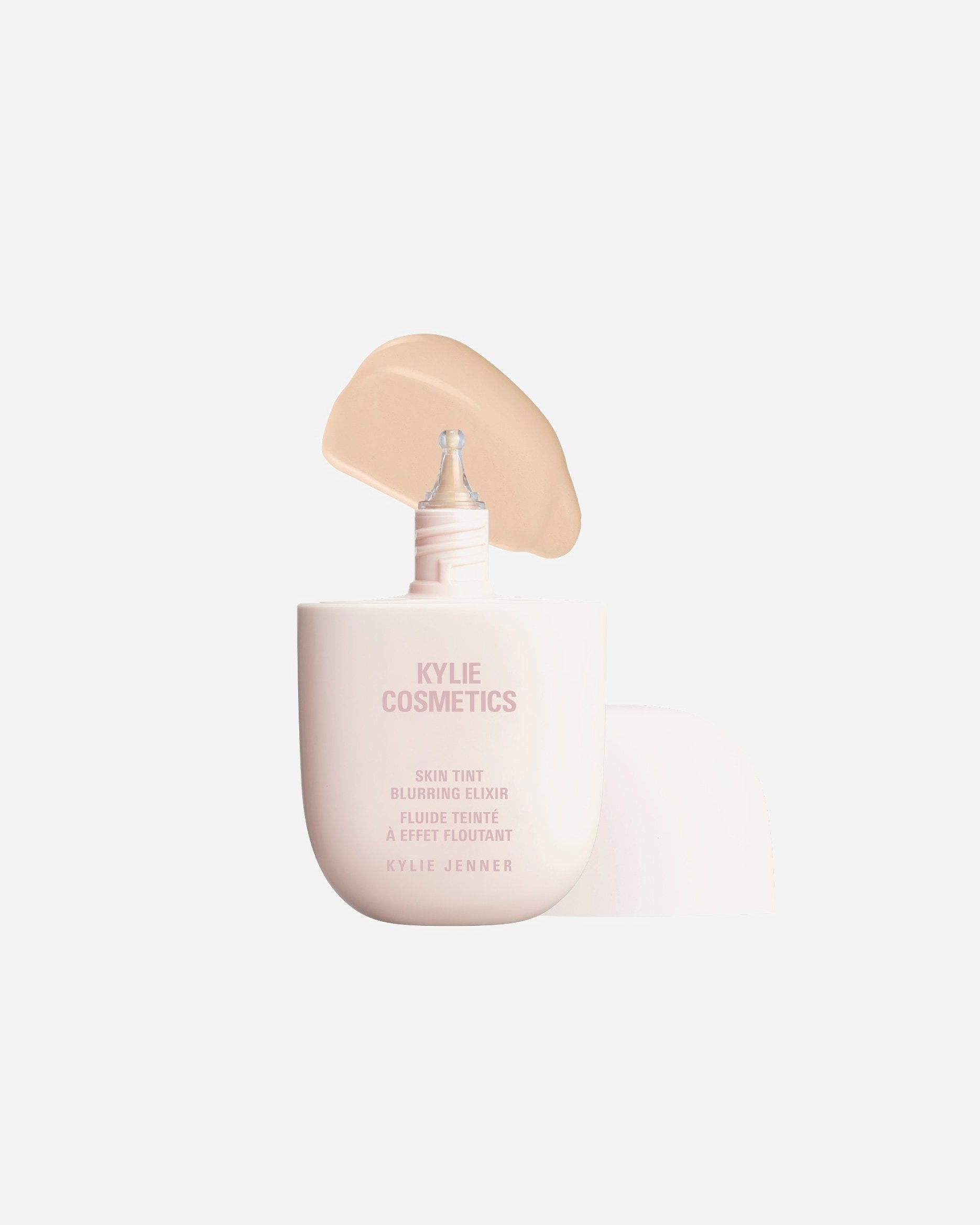 KYLIE COSMETICS makiažo pagrindas „Kylie Cosmetics Skin Tint Blurring Elixir“ makiažo pagrindas – 2.5N, 30 ml – 30 ml