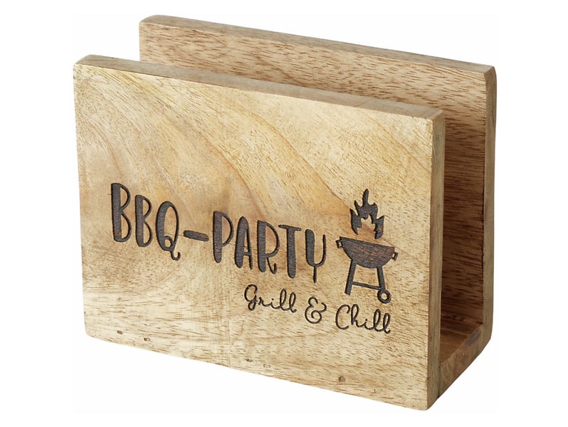 Serwetnik Mango BBQ Party 10,5 cm brązowy