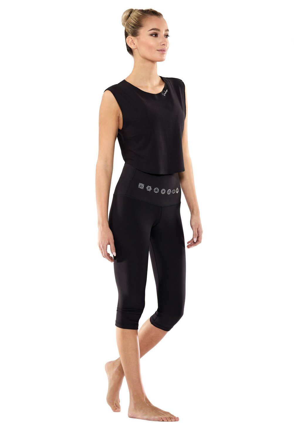 Winshape SOFT CROPPED topiņš - melns