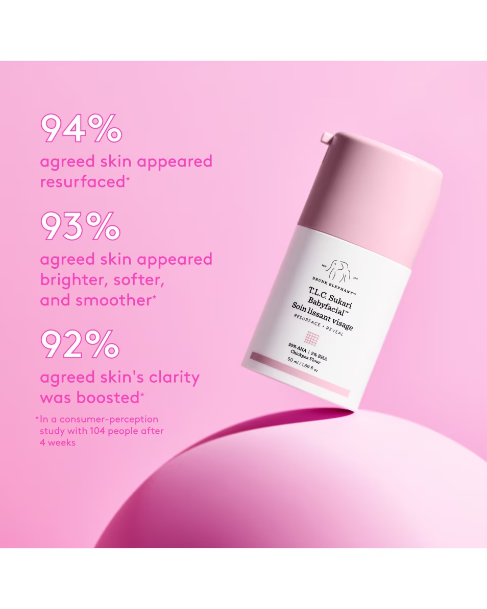 Mască DRUNK ELPHANT TLC Sukari Babyfacial™