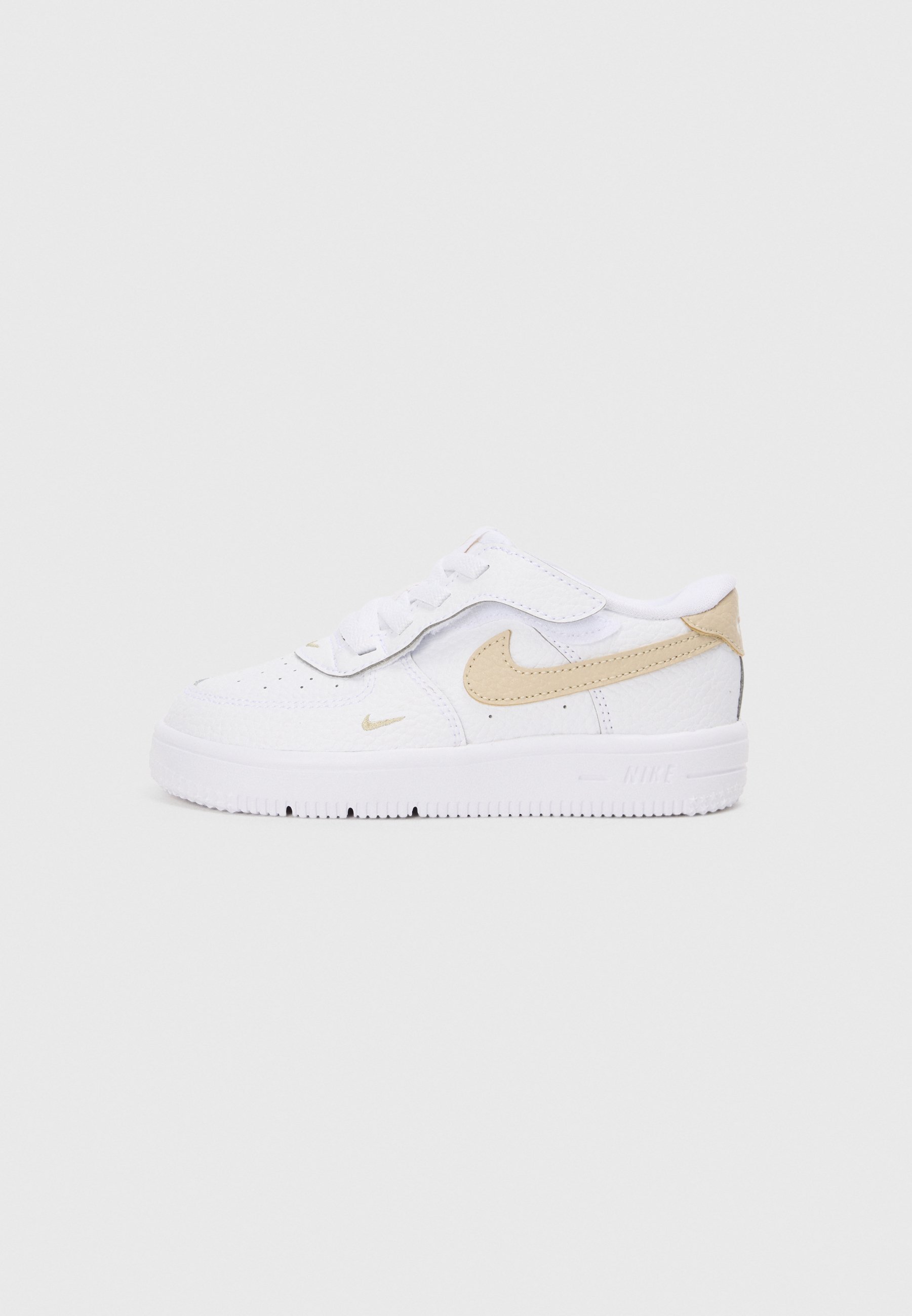 Nike Sportswear FORCE 1 LOW UNISEX - Scarpe da ginnastica - bianco/rattan
