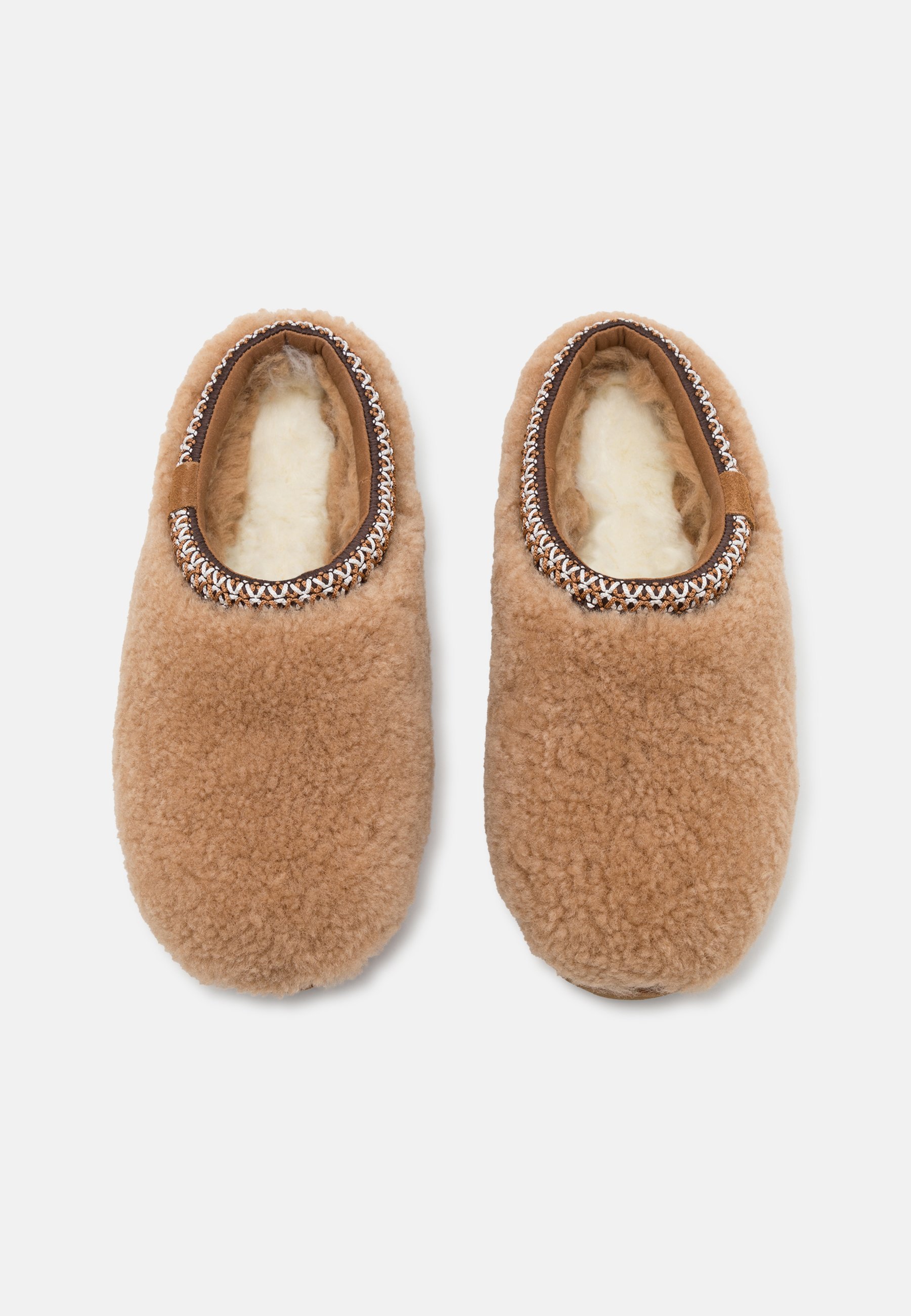 UGG TASMAN MAXI CURLY UNISEX - Slippers - kastanjebruin