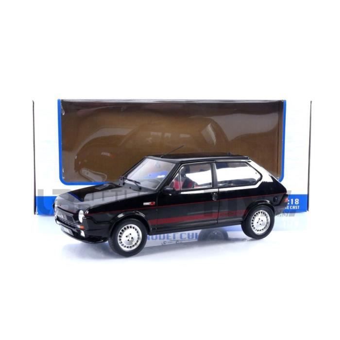 Miniature Collectible Car - FIAT - Ritmo TC 125 Abarth - 1980 - Black - 1/18