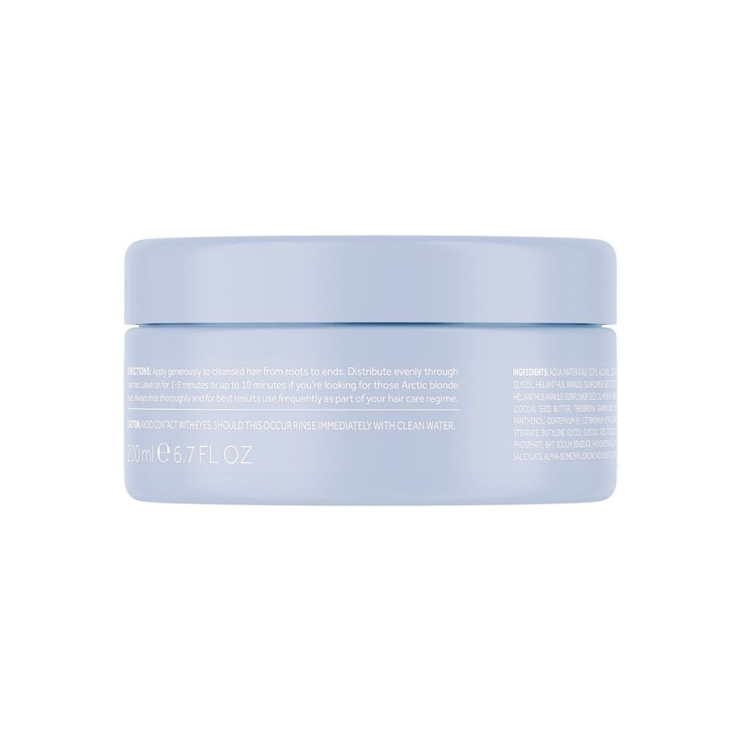 Sada na starostlivosť o vlasy Lee Stafford Bleach Blondes Ice White Mask - 200 ml