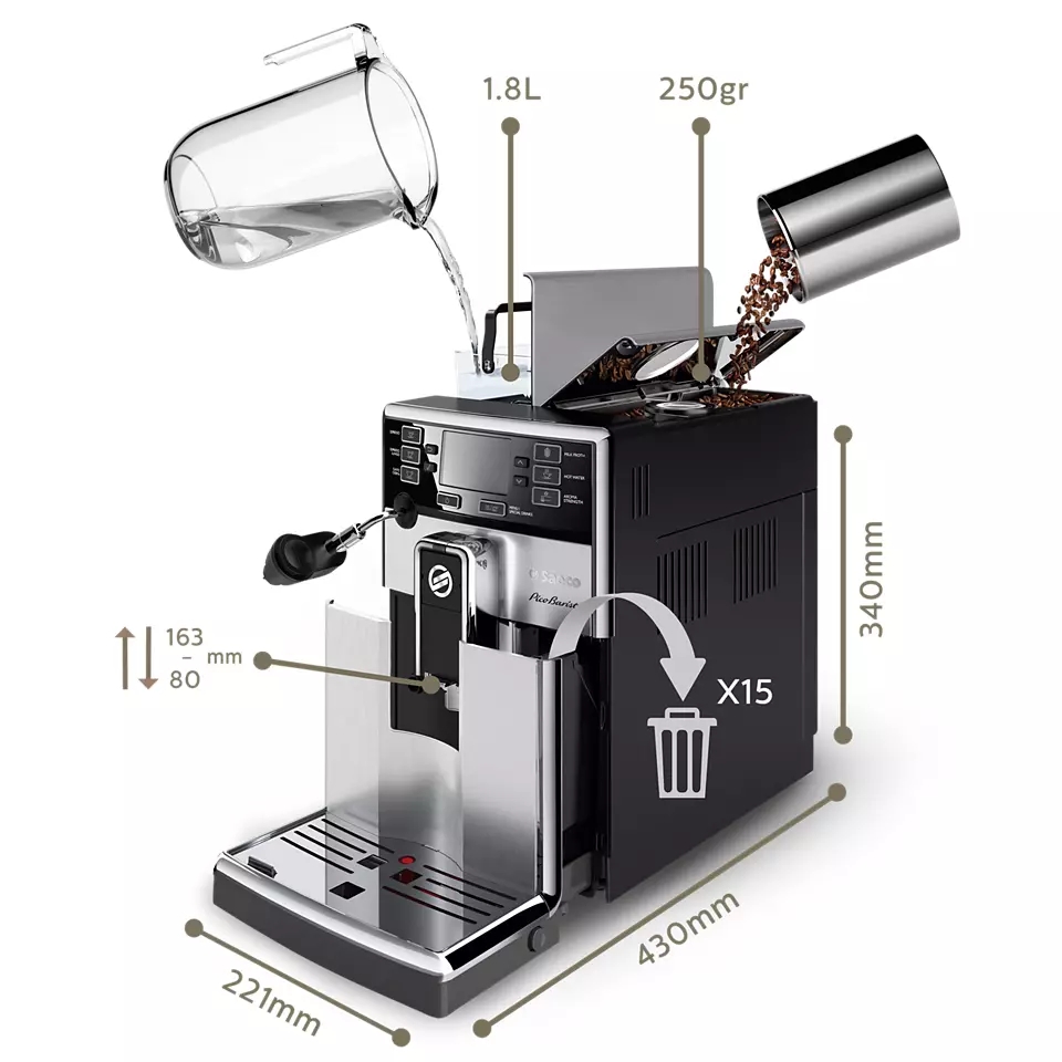 SUPER-AUTOMATISCHE ESPRESSOMASCHINE